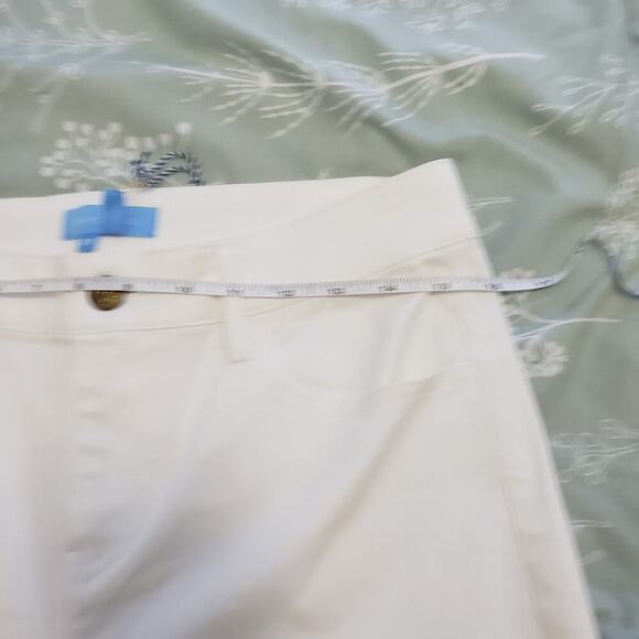Draper James Wide Leg Jeans in White Denim sz 28 coastal granddaughter Nautical - Picture 9 of 16